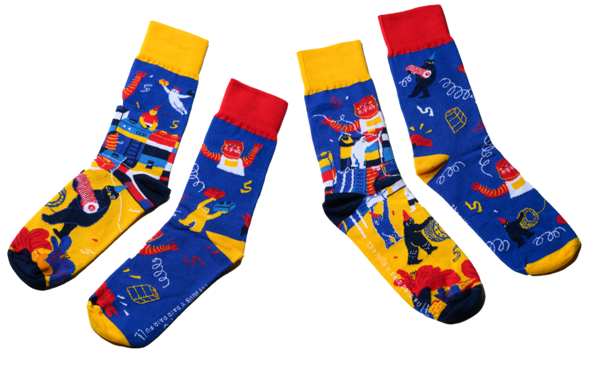 The Mills 5th Anniversary limited-edition sock collection - Shop themillshk  Socks - Pinkoi